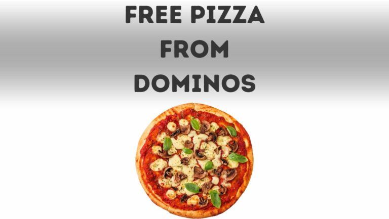 How Do I Get A Free Pizza From Dominos?